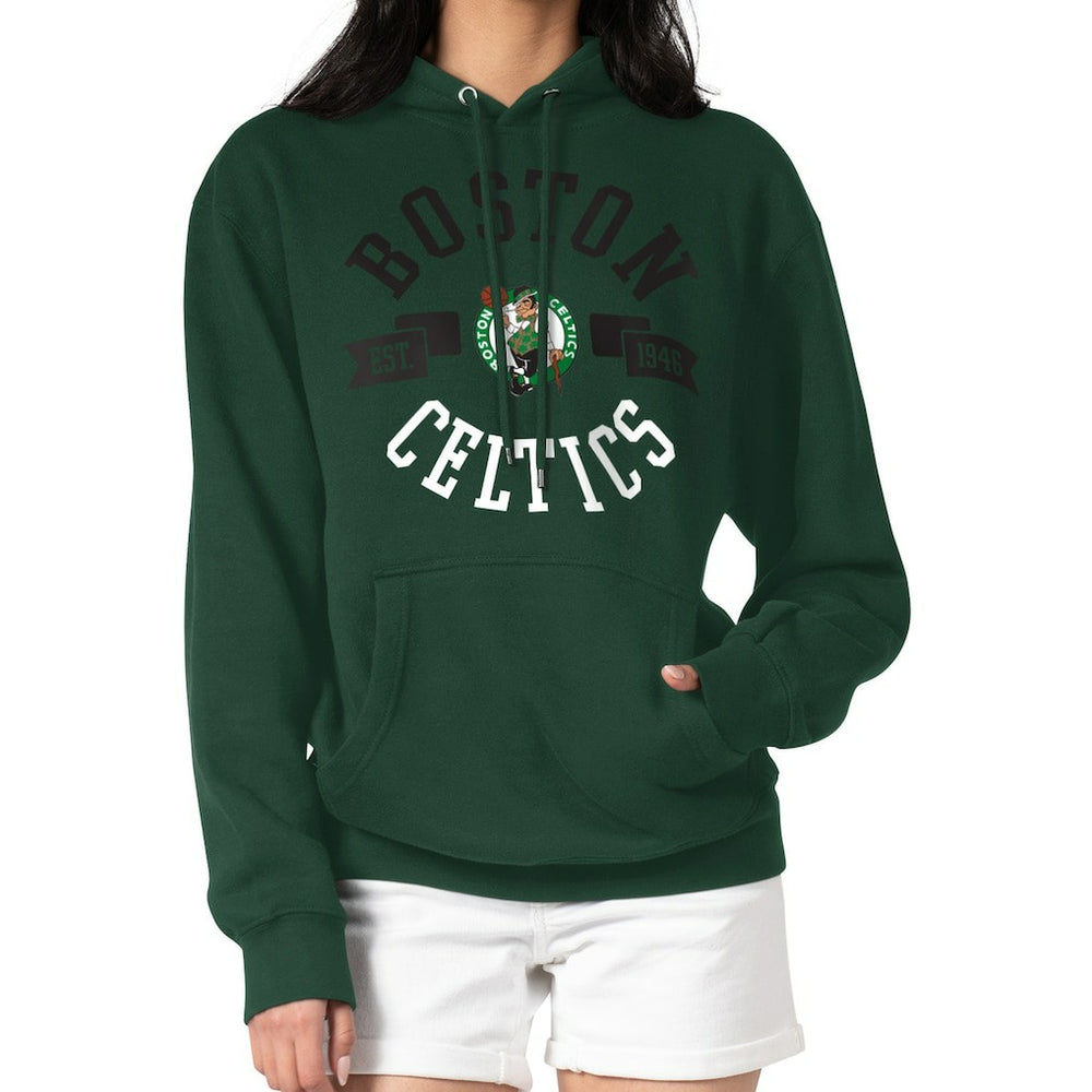 NBA - Boston Celtics G-III 4Her by Carl Banks Women's City Pullover Hoodie - Green