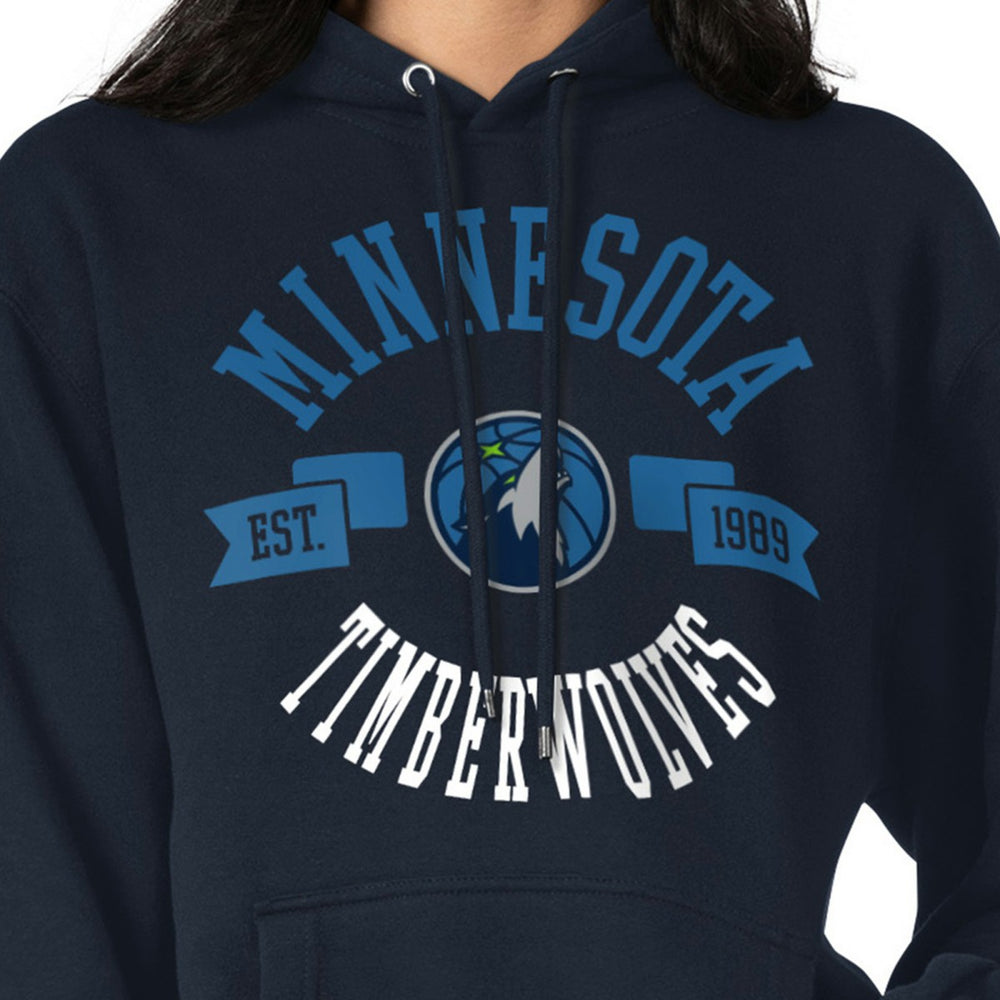 NBA - Minnesota Timberwolves G-III 4Her by Carl Banks Women's City Pullover Hoodie - Navy