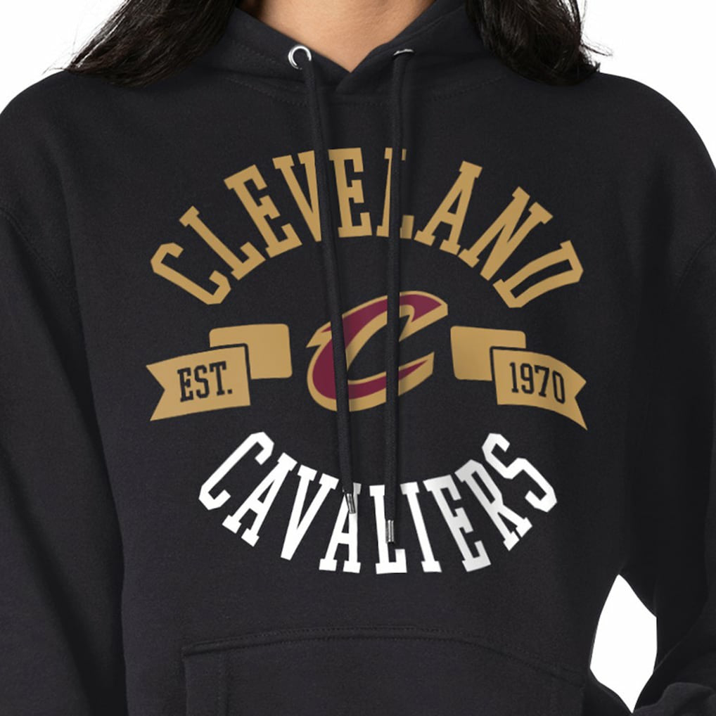 NBA - Cleveland Cavaliers G-III 4Her by Carl Banks Women's City Pullover Hoodie - Black