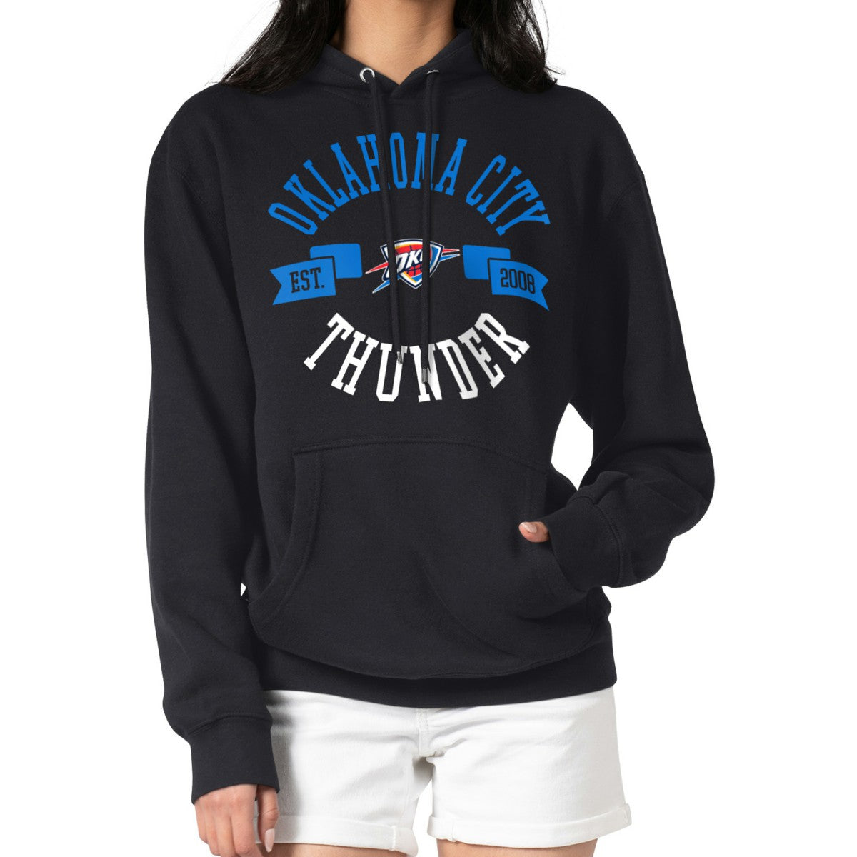 NBA - Oklahoma City Thunder G-III 4Her by Carl Banks Women's City Pullover Hoodie - Black
