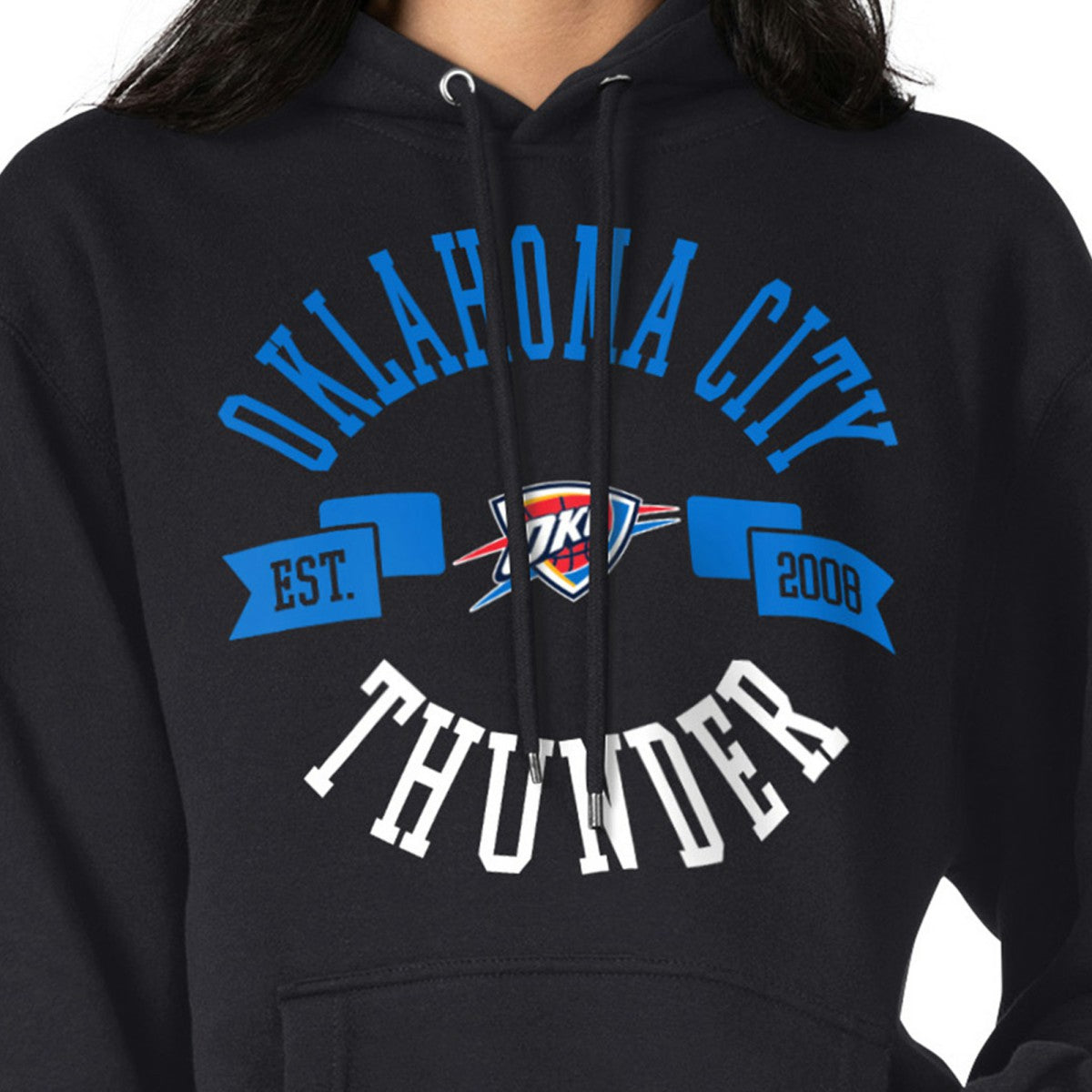 NBA - Oklahoma City Thunder G-III 4Her by Carl Banks Women's City Pullover Hoodie - Black