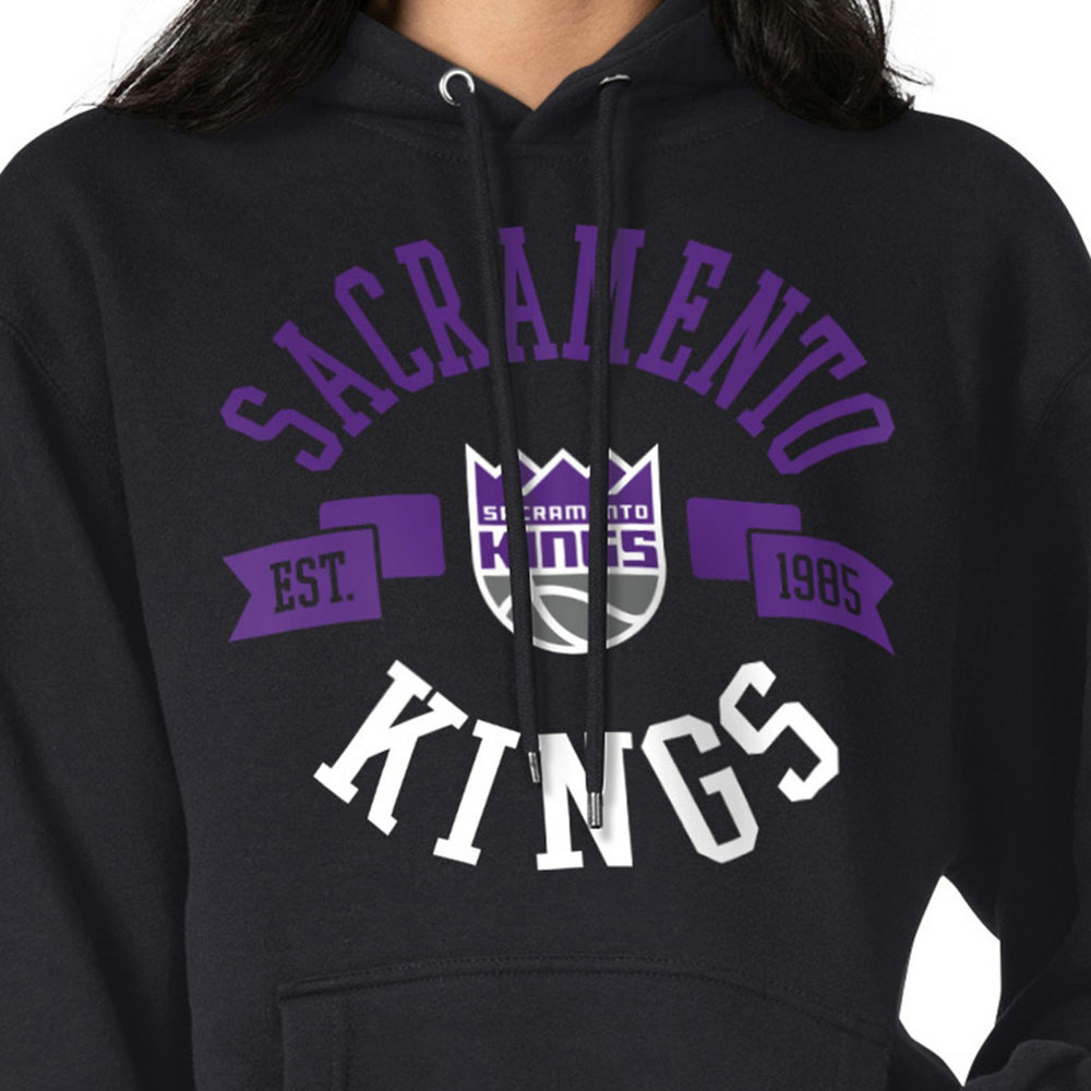 NBA - Sacramento Kings G-III 4Her by Carl Banks Women's City Pullover Hoodie - Black