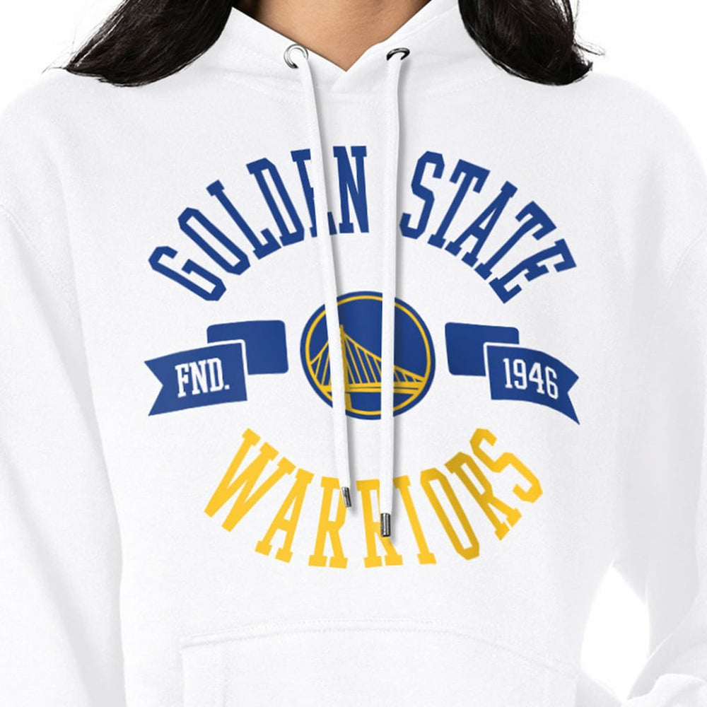 NBA - Golden State Warriors G-III 4Her by Carl Banks Women's City Pullover Hoodie - White