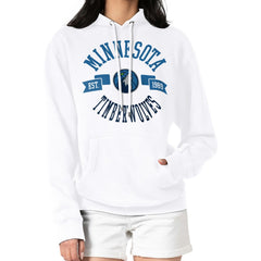NBA - Minnesota Timberwolves G-III 4Her by Carl Banks Women's City Pullover Hoodie - White