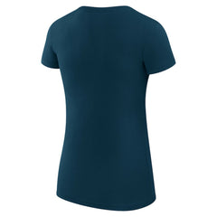 Vancouver Canucks - G-III 4Her by Carl Banks Women's Super-Slim Fit Lightweight Team Sport T-Shirt Navy
