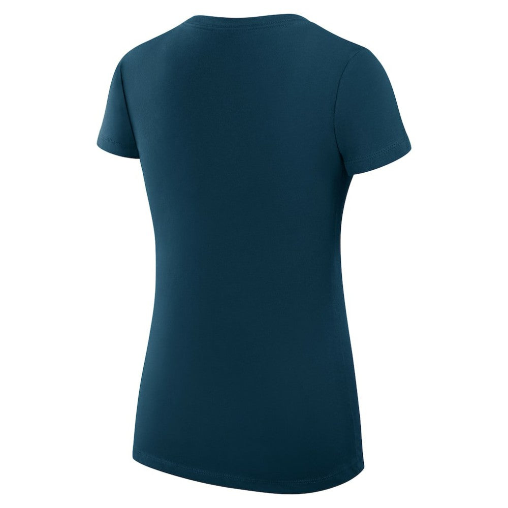Winnipeg Jets - G-III 4Her by Carl Banks Women's Super-Slim Fit Lightweight Graphic T-Shirt Navy