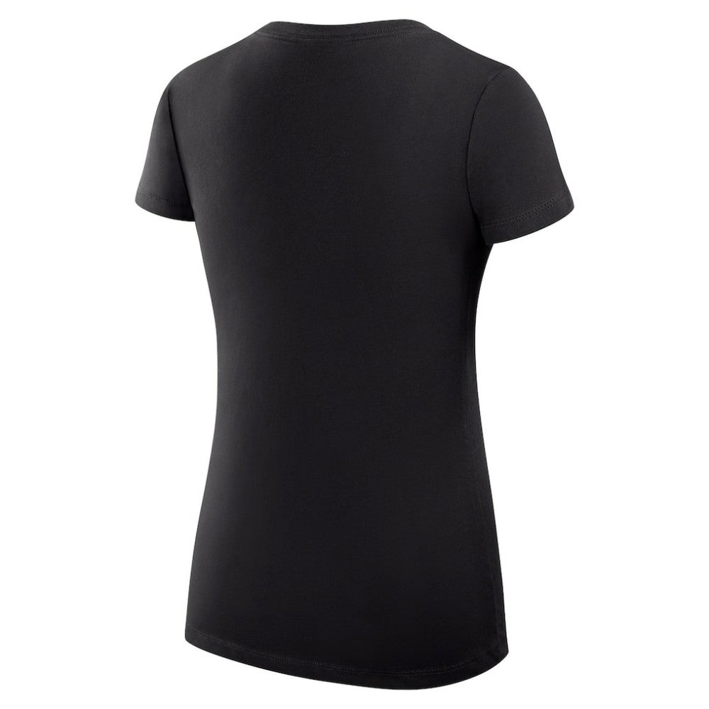 Philadelphia Flyers - G-III 4Her by Carl Banks Women's Super-Slim Fit Lightweight Graphic V-Neck T-Shirt Black