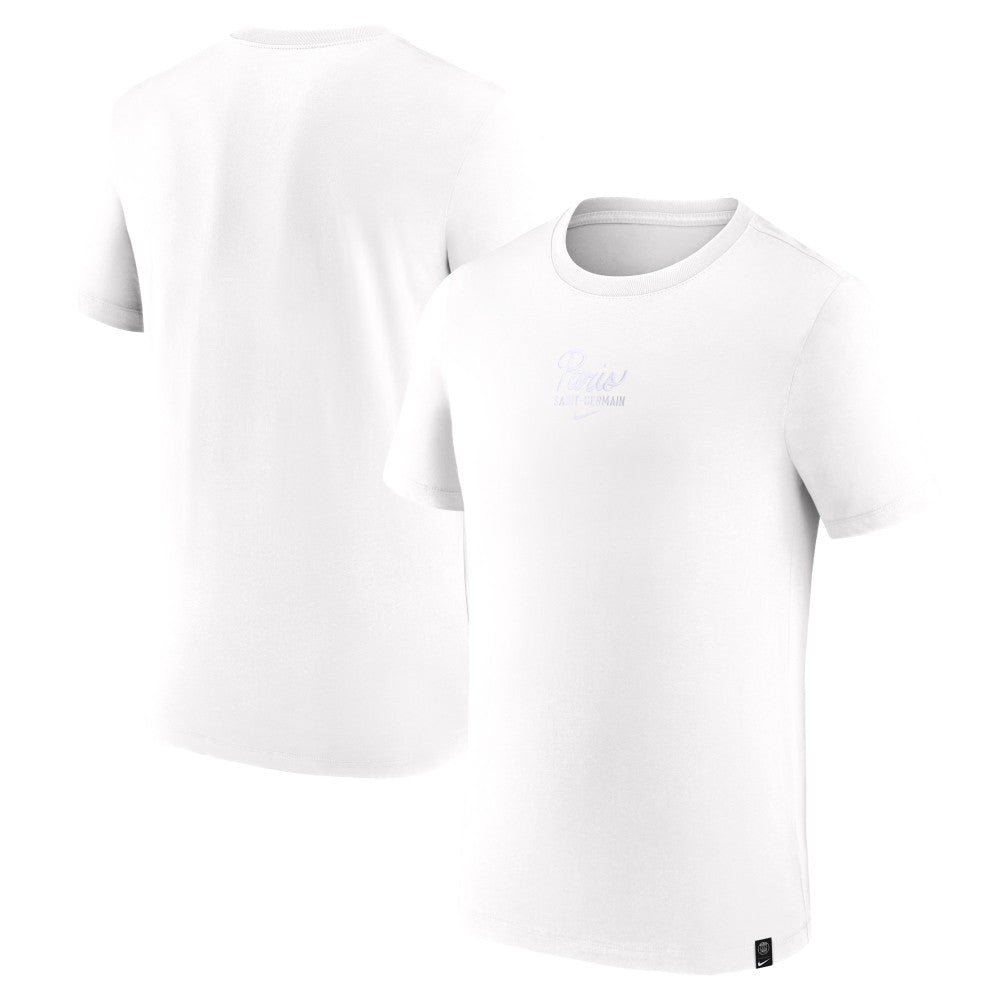 Nike Paris Saint-Germain Premium Essential T-Shirts - White