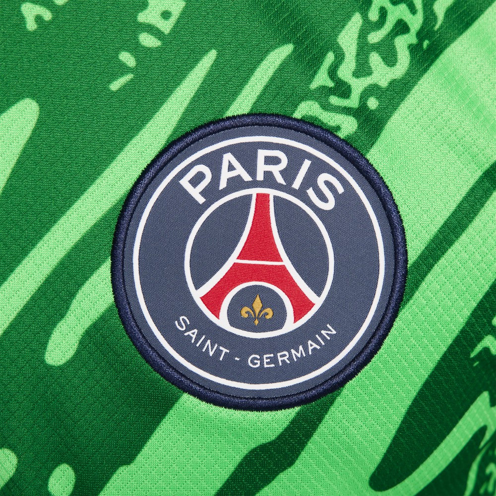 Nike Paris Saint-Germain 2024/25 Goalkeeper Replica Stadium Long Sleeve Jerseys - Green