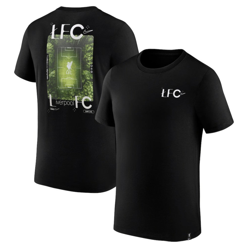Nike Liverpool Photo T-Shirts - Black