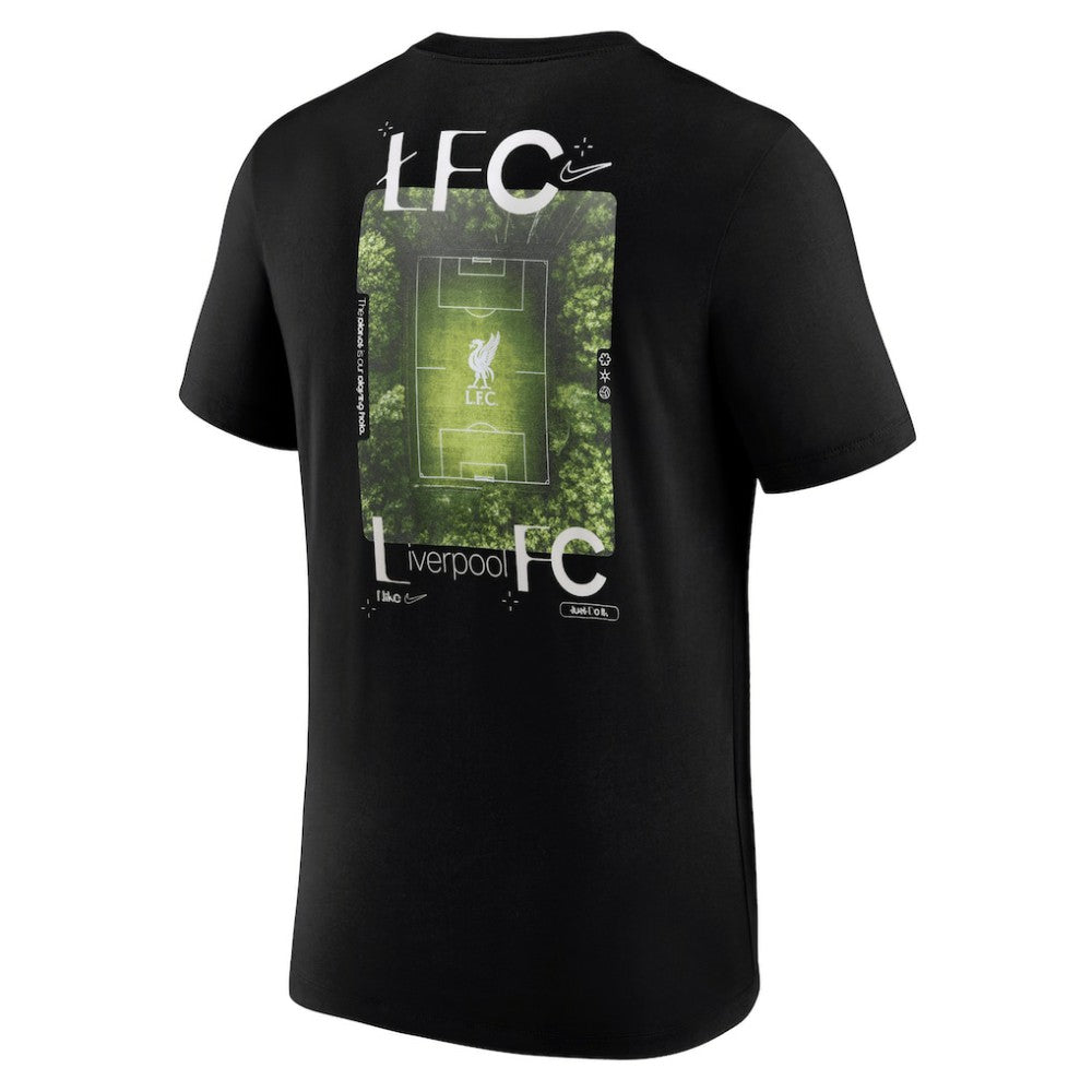 Nike Liverpool Photo T-Shirts - Black