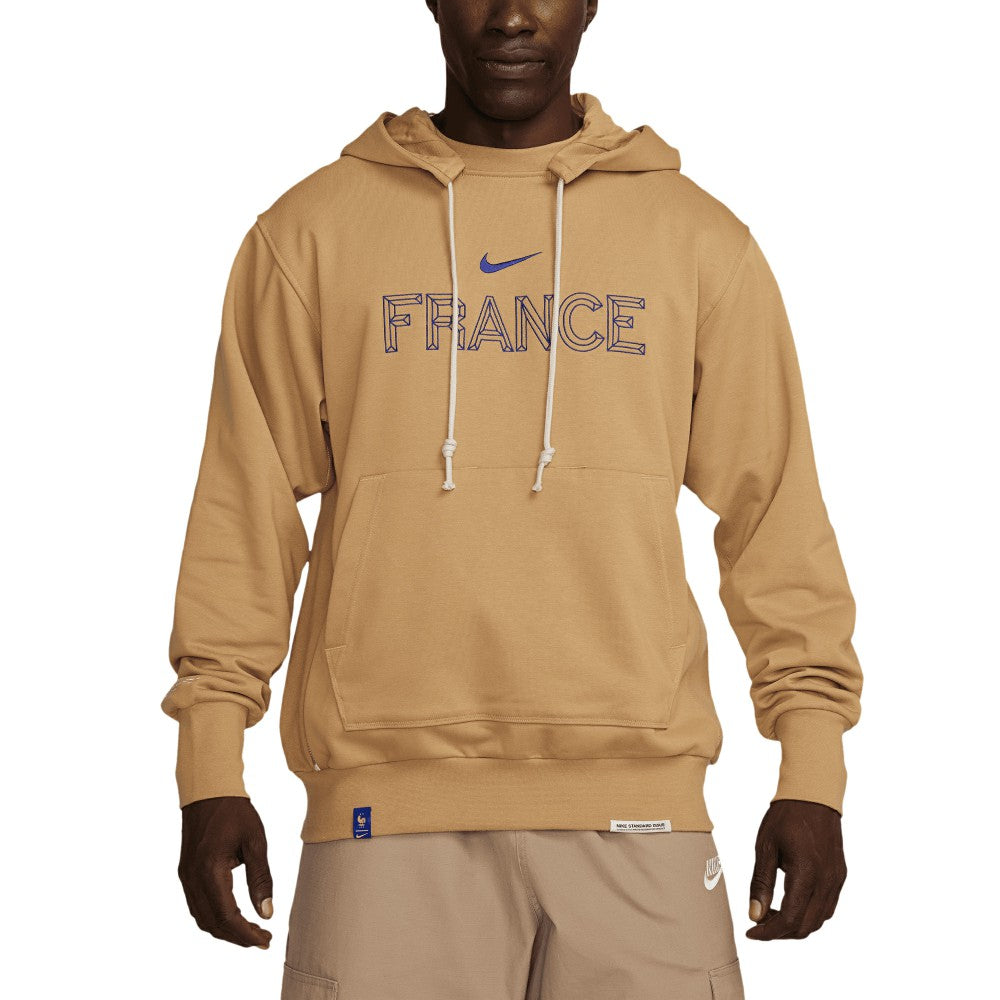 Nike France National Team Standard Issue Pullover Hoodie - Gold