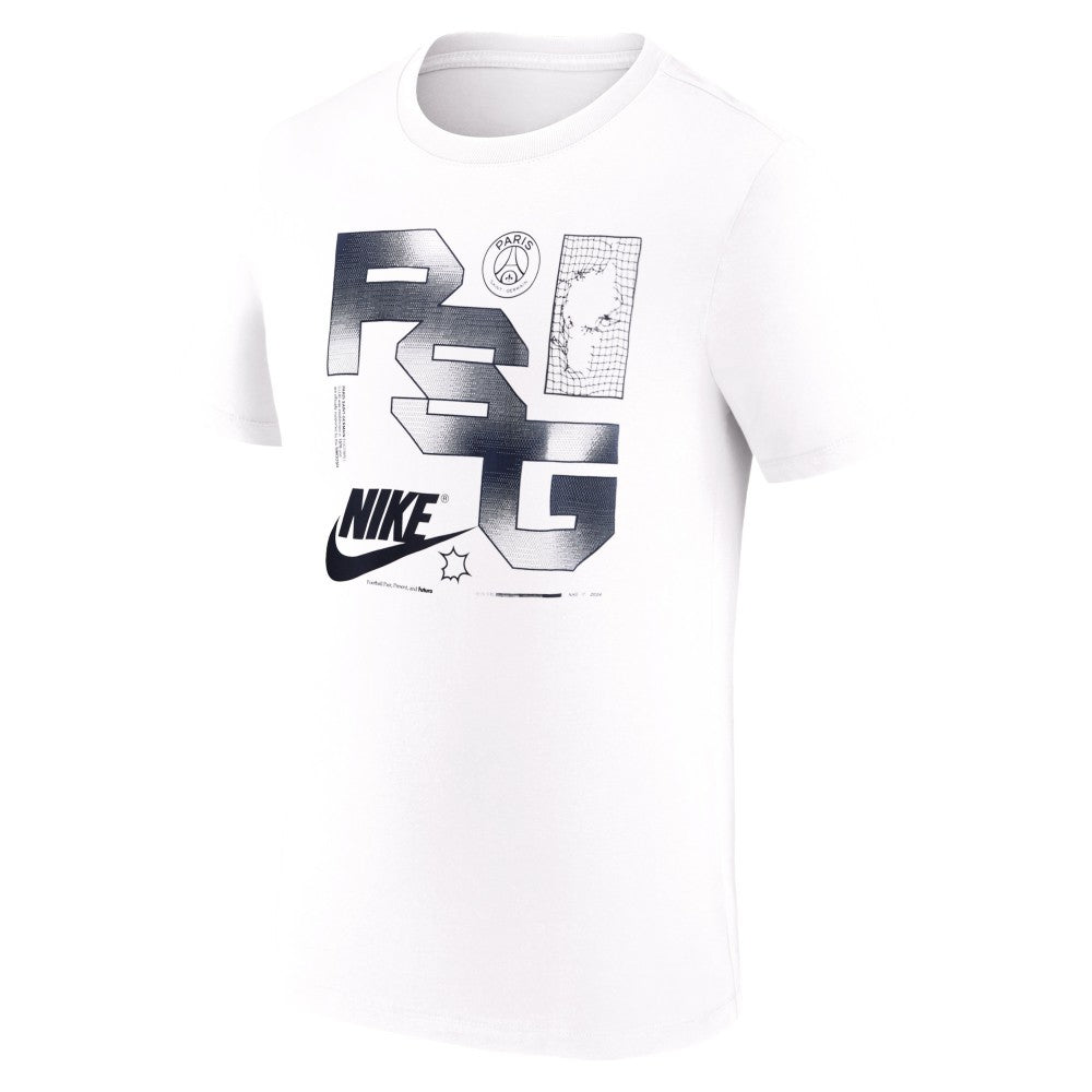 Nike Paris Saint-Germain Futura T-Shirts - White