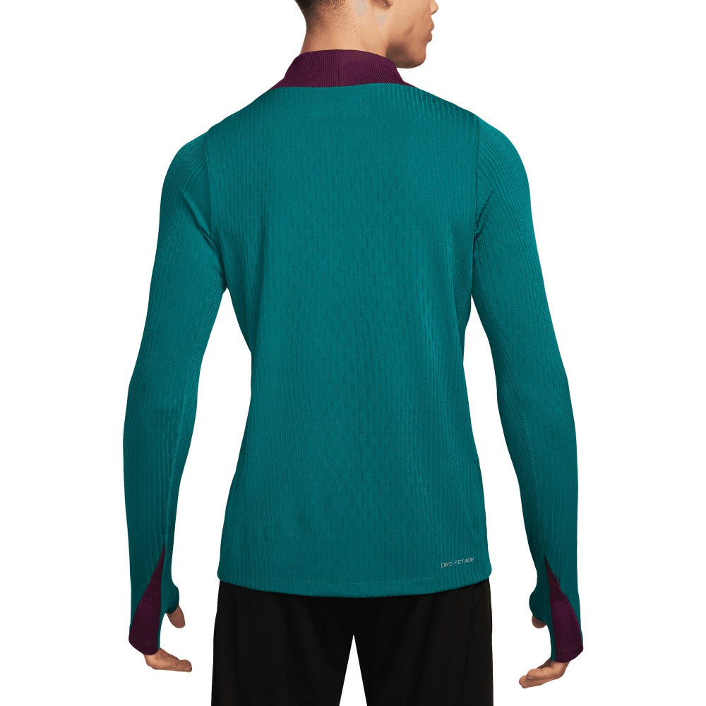 Nike Paris Saint-Germain 2024/25 Advance Strike Drill Performance Quarter-Zip Top - Teal