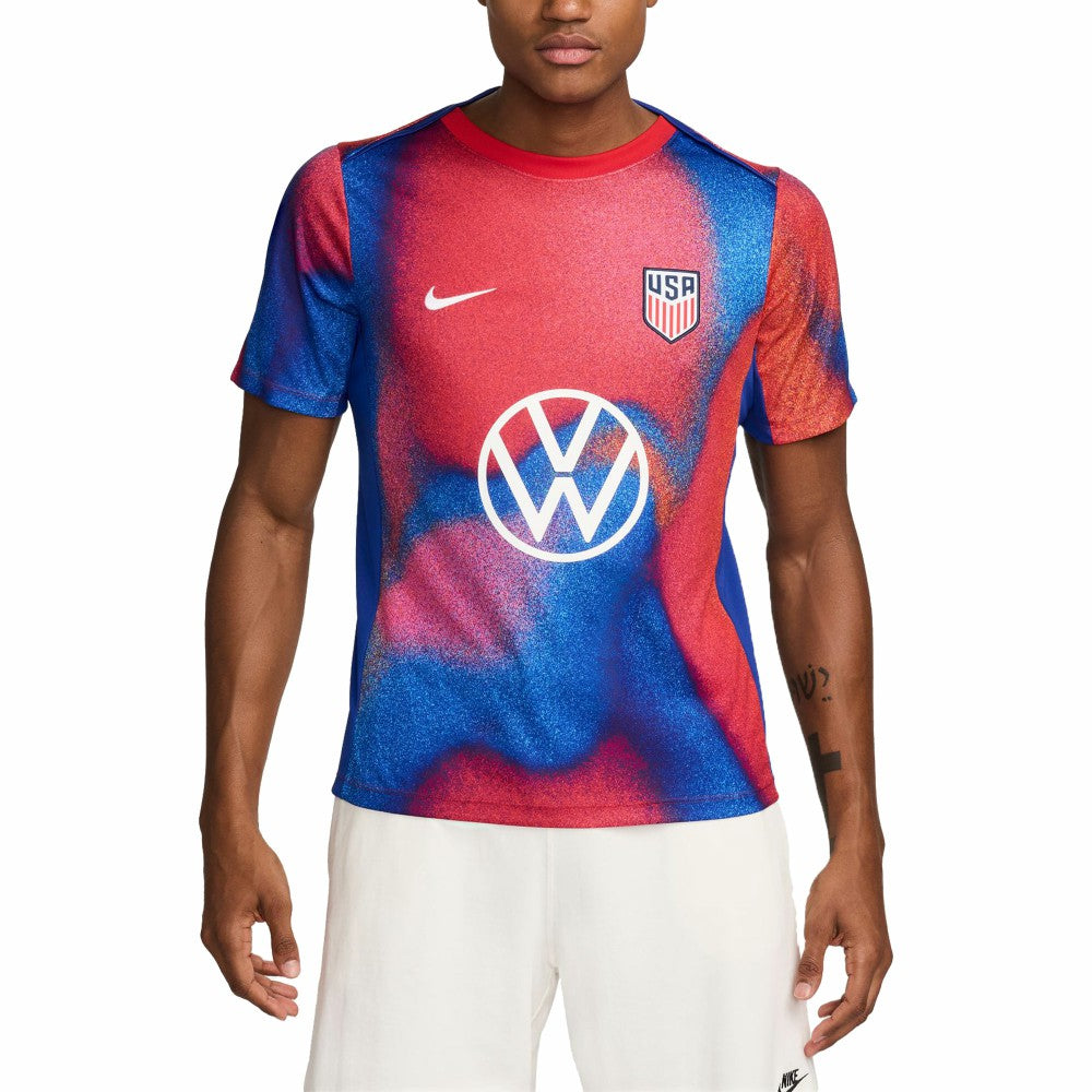 Nike USMNT 2024 Academy Pro Pre-Match Top - Royal