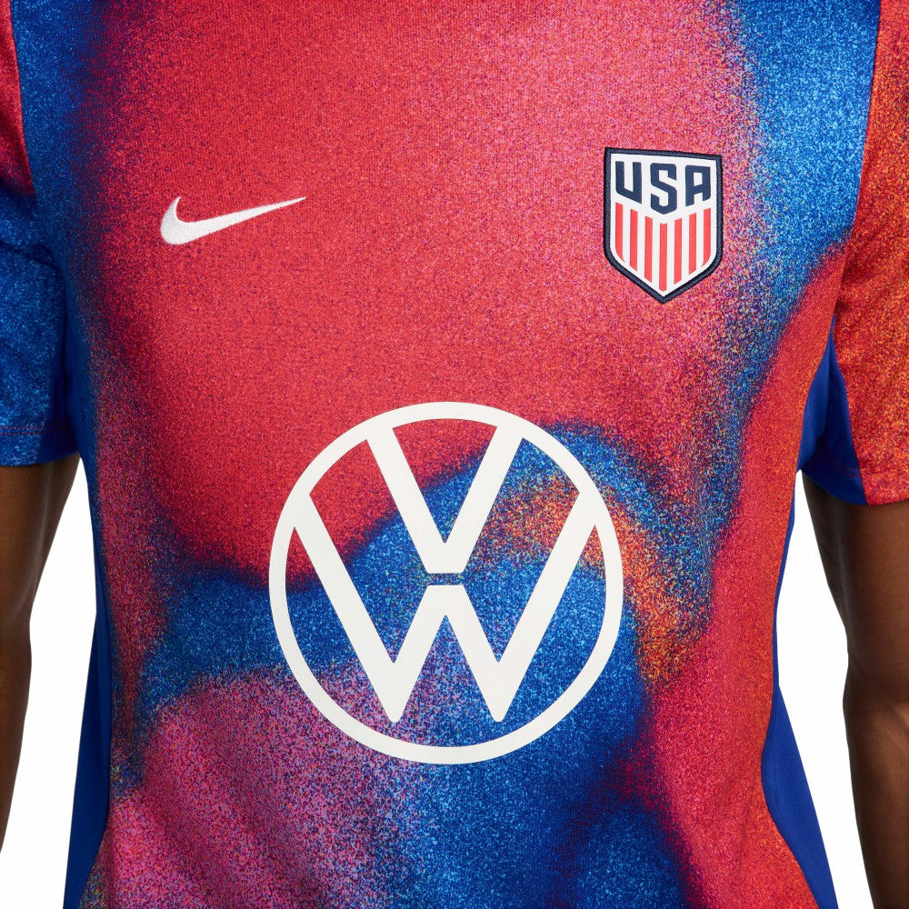 Nike USMNT 2024 Academy Pro Pre-Match Top - Royal