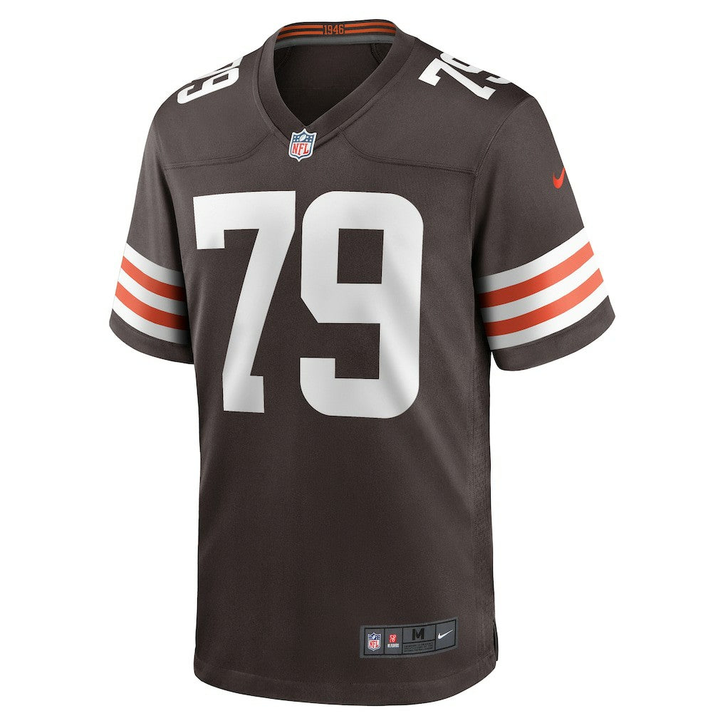 Dawand Jones Cleveland Browns Team Game Jersey Brown - Nike