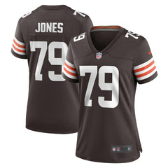 Dawand Jones Cleveland Browns Women's Team Game Jersey Brown - Nike