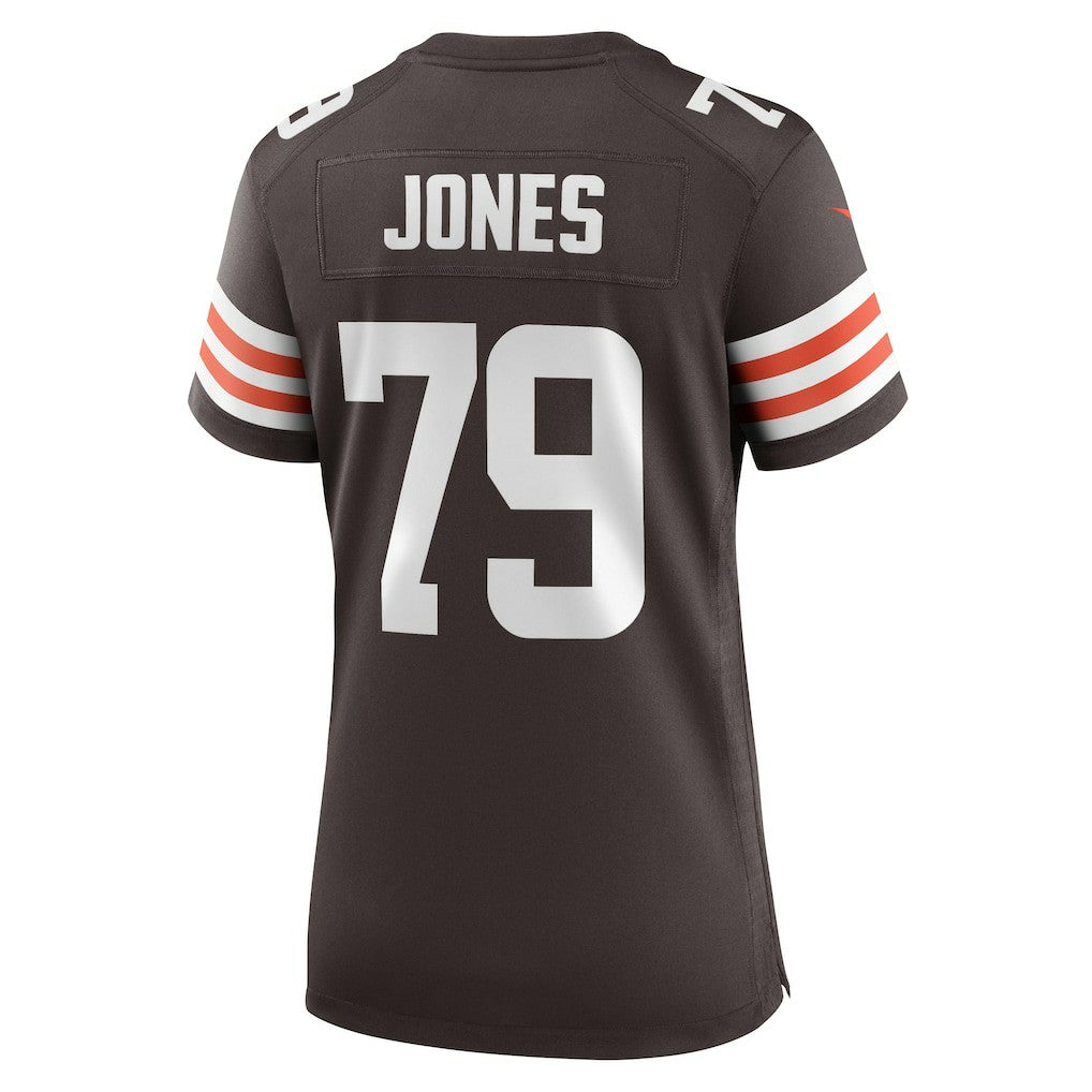 Dawand Jones Cleveland Browns Women's Team Game Jersey Brown - Nike