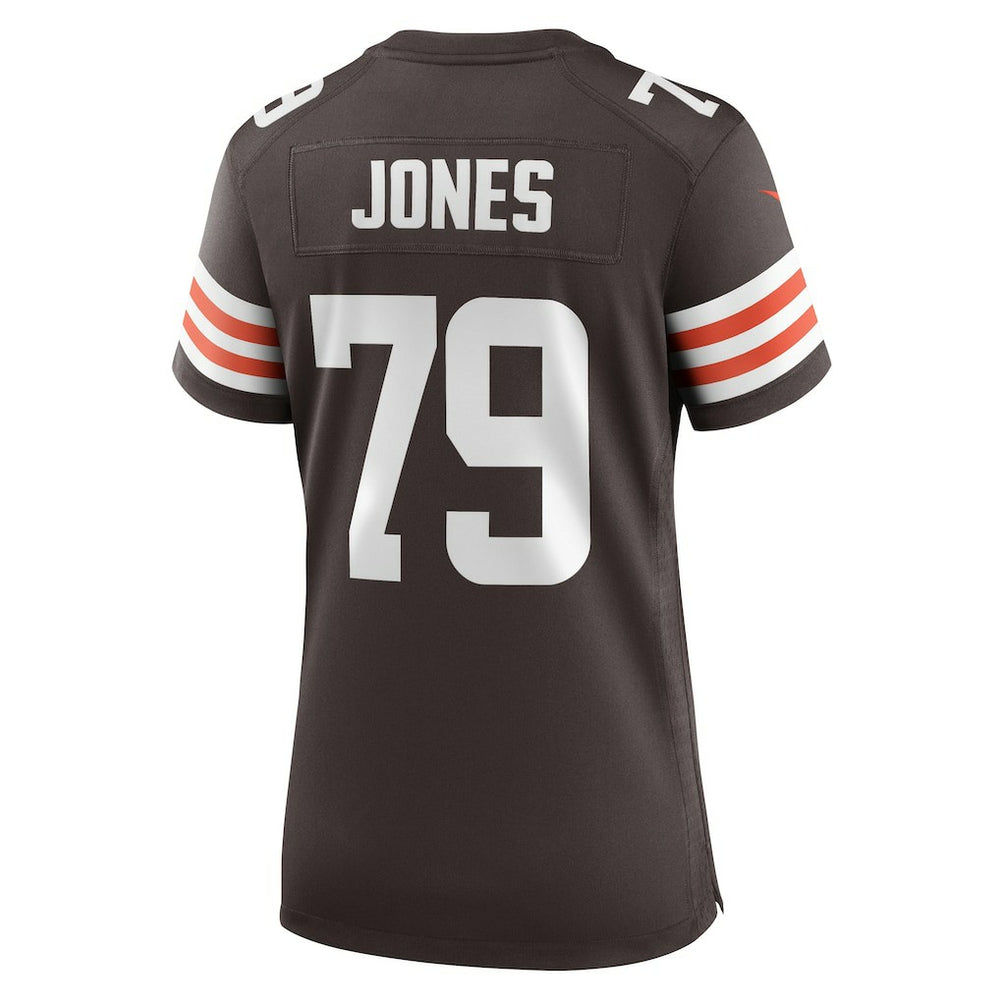 Dawand Jones Cleveland Browns Women's Team Game Jersey Brown - Nike