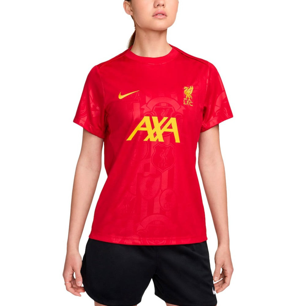 Nike Liverpool Women's 2024/25 Academy Pro Pre-Match Top - Red