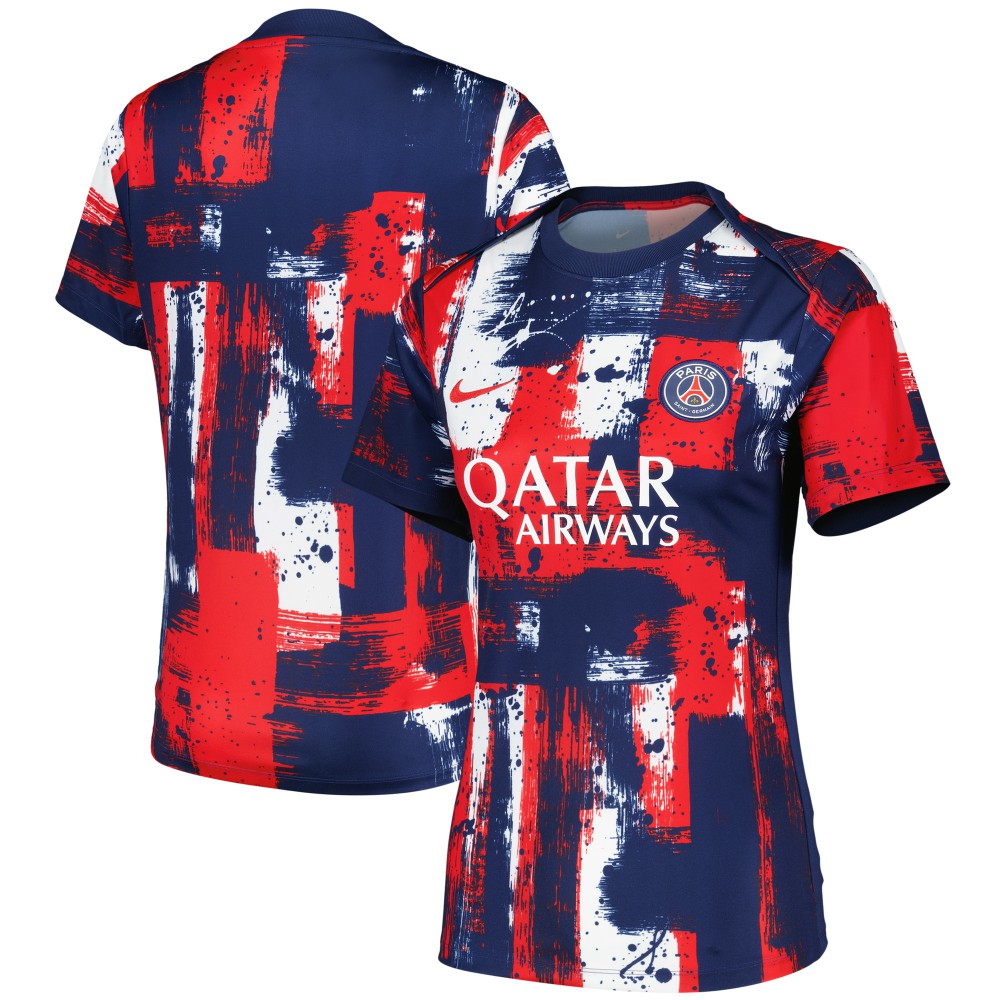 Nike Paris Saint-Germain Women's 2024/25 Home Academy Pro Pre-Match Top - Navy