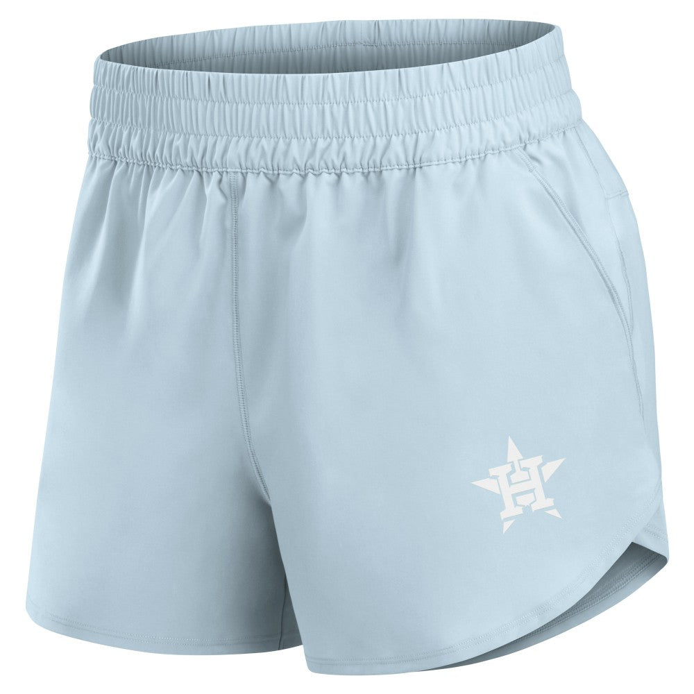 Houston Astros Fanatics Women's Studio Woven Vibe Shorts Lifestyle