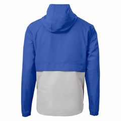 Buffalo Bills Cutter & Buck Charter Eco Recycled Anorak Half-Zip Jacket Blue - NFL