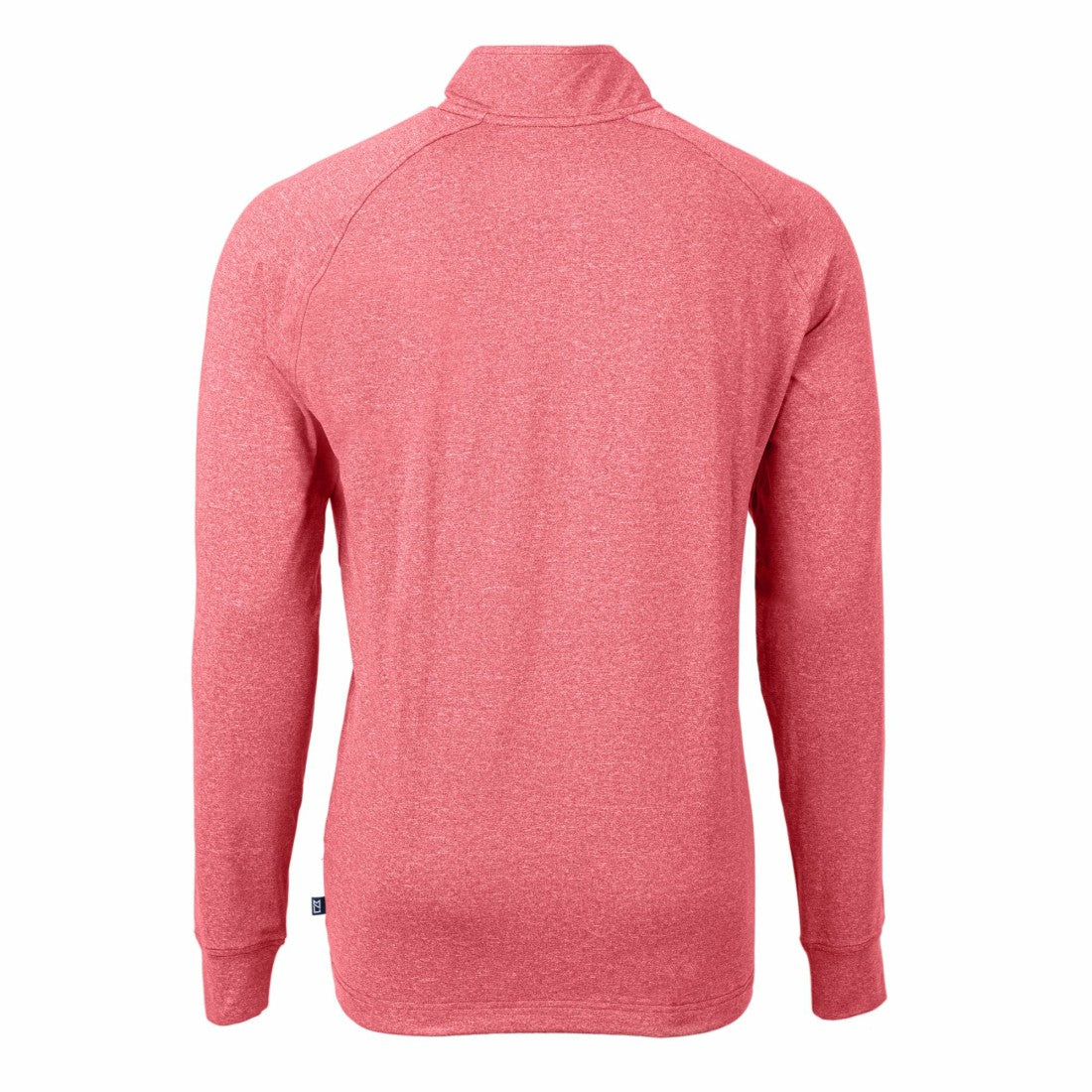 Houston Texans Cutter & Buck Adapt Eco Knit Quarter-Zip Pullover Top Heather Red - NFL