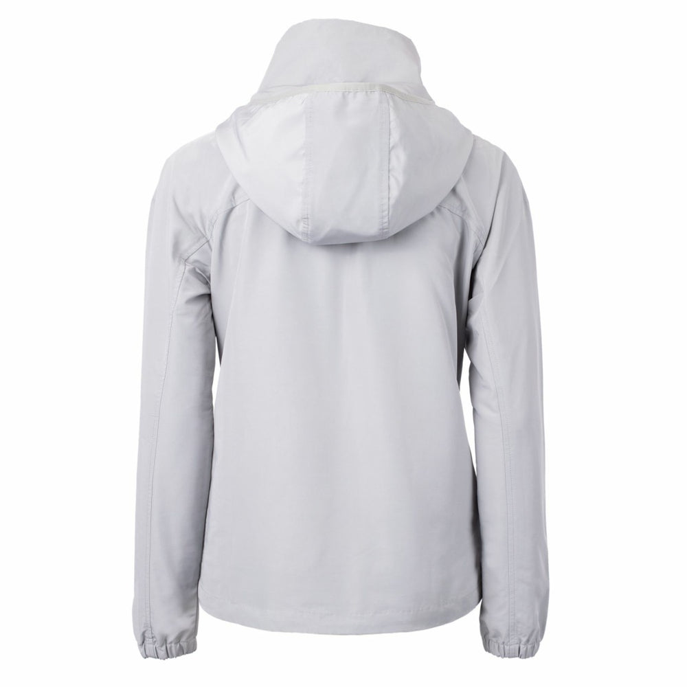 Detroit Lions Cutter & Buck Women's Charter Eco Recycled Full-Zip Jacket Gray - NFL