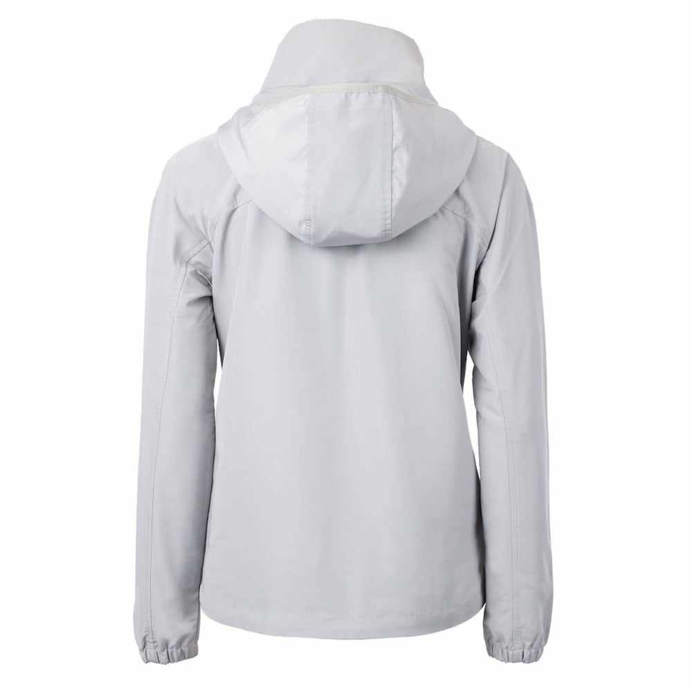 Kansas City Chiefs Cutter & Buck Women's Charter Eco Recycled Full-Zip Jacket Gray - NFL