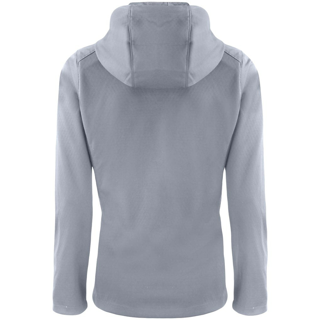 Chicago Bears Cutter & Buck Women's Evoke Eco Softshell Recycled Full-Zip Hooded Jacket Gray - NFL