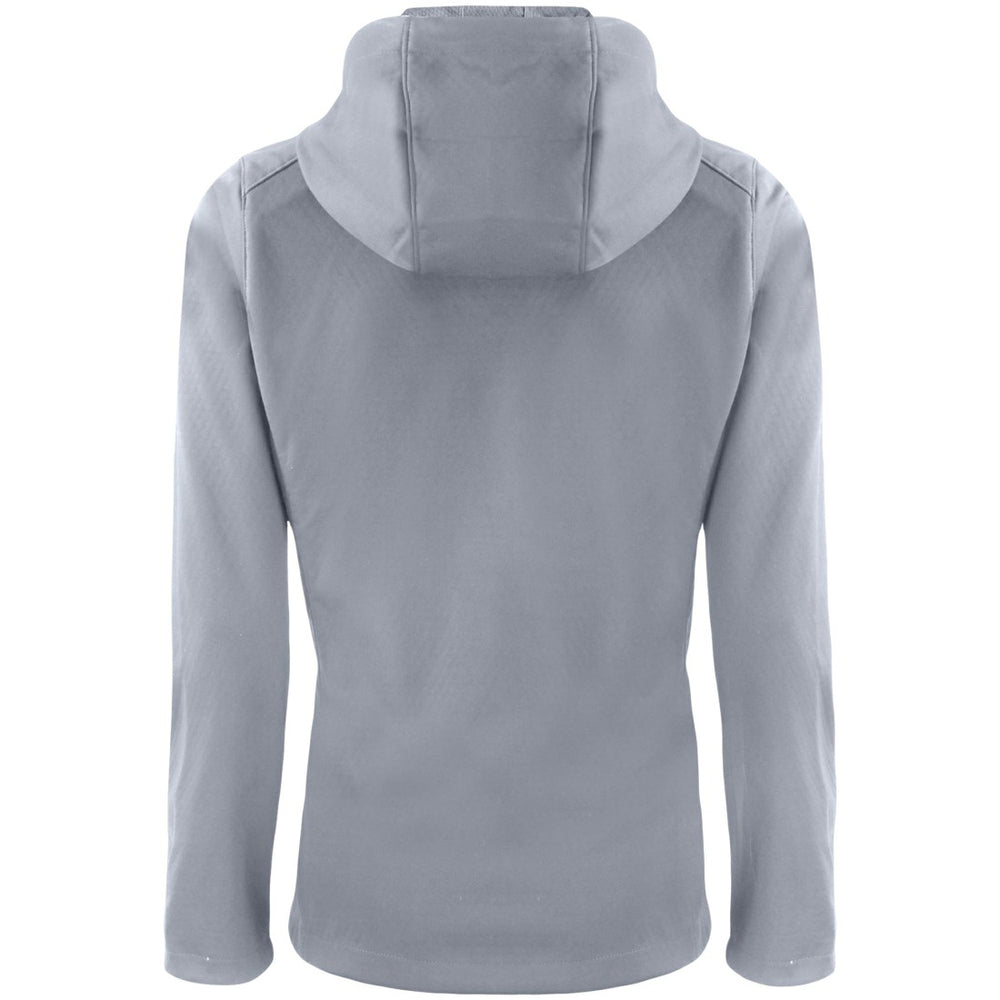 Detroit Lions Cutter & Buck Women's Evoke Eco Softshell Recycled Full-Zip Hooded Jacket Gray - NFL