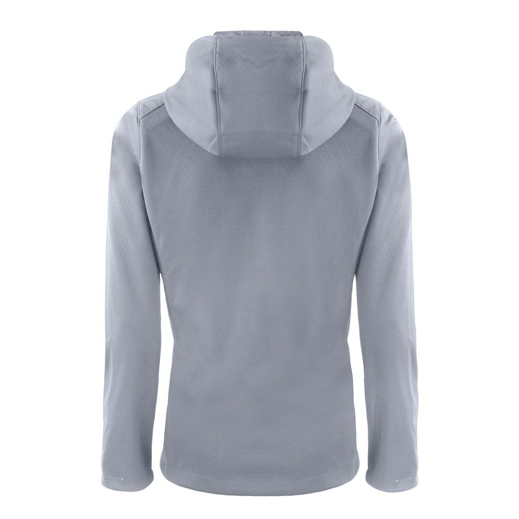 New Orleans Saints Cutter & Buck Women's Evoke Eco Softshell Recycled Full-Zip Hooded Jacket Gray - NFL