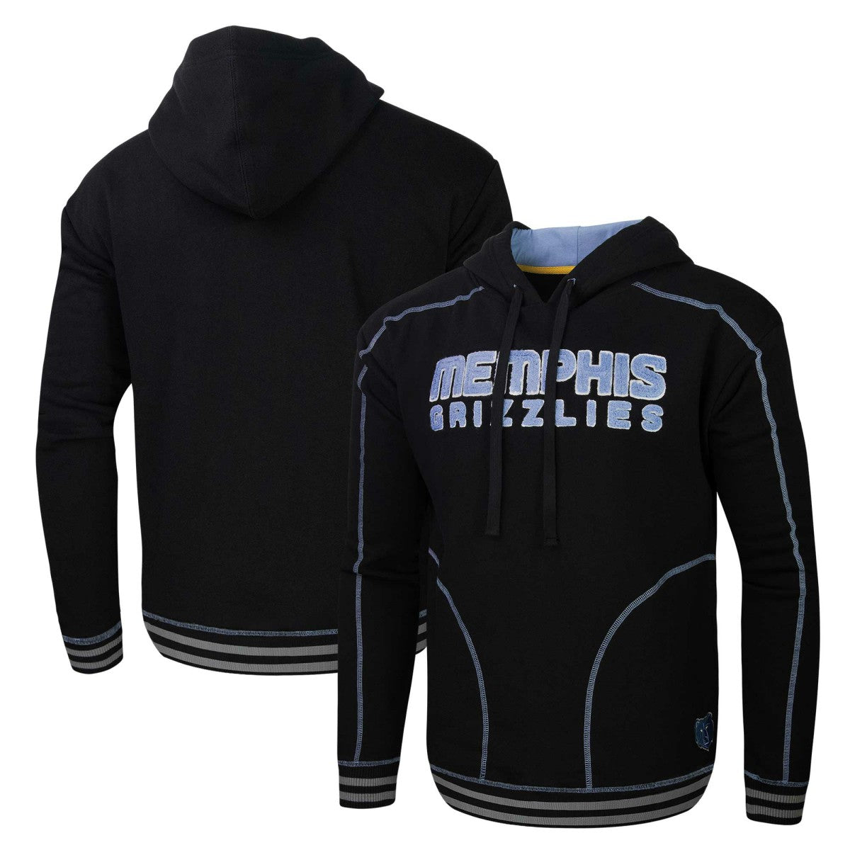 NBA - Memphis Grizzlies Stadium Essentials Baseline Pullover Hoodie - Black