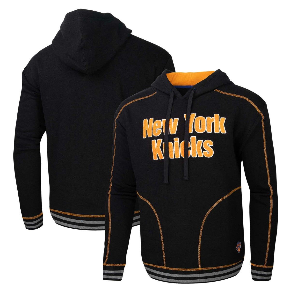 NBA - New York Knicks Stadium Essentials Baseline Pullover Hoodie - Black