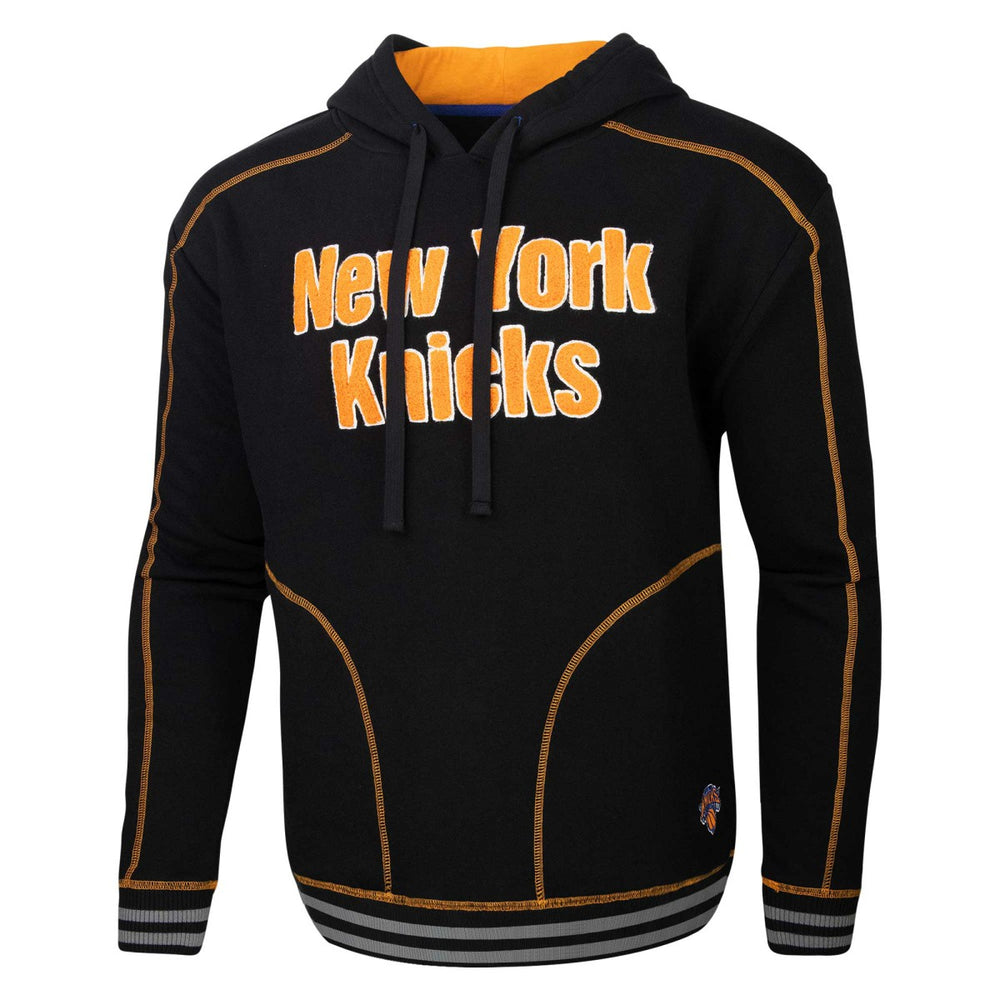 NBA - New York Knicks Stadium Essentials Baseline Pullover Hoodie - Black