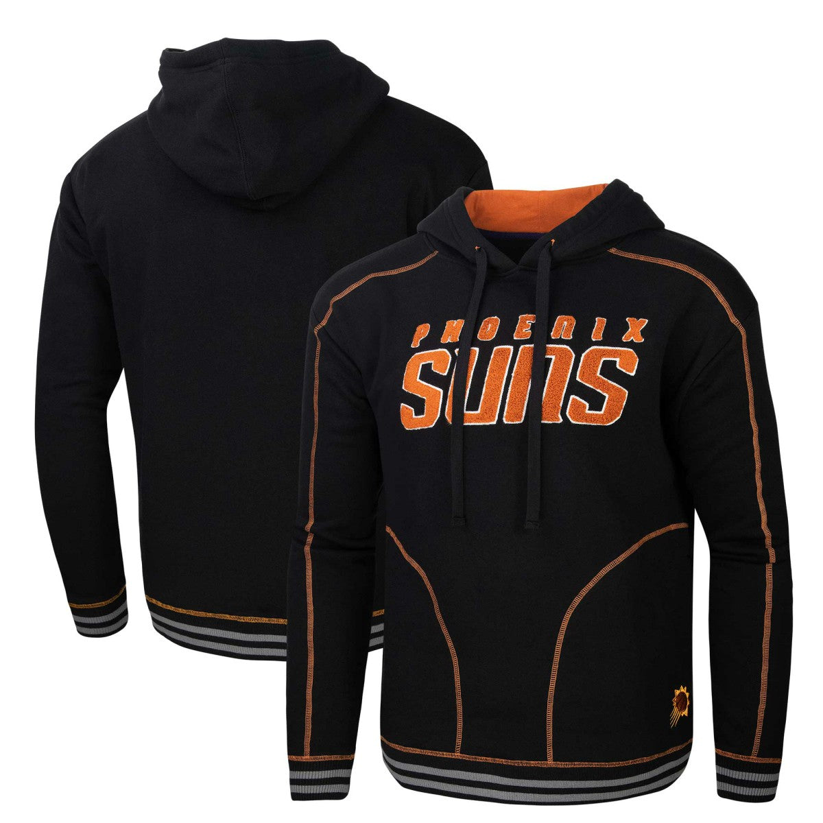 NBA - Phoenix Suns Stadium Essentials Baseline Pullover Hoodie - Black