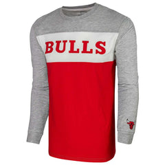 NBA - Chicago Bulls Unisex Loge Long Sleeve T-Shirt - Heather Gray