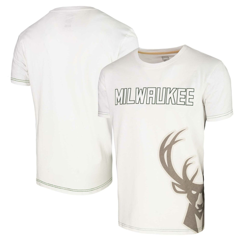 NBA - Milwaukee Bucks Stadium Essentials Unisex Scoreboard T-Shirt - White