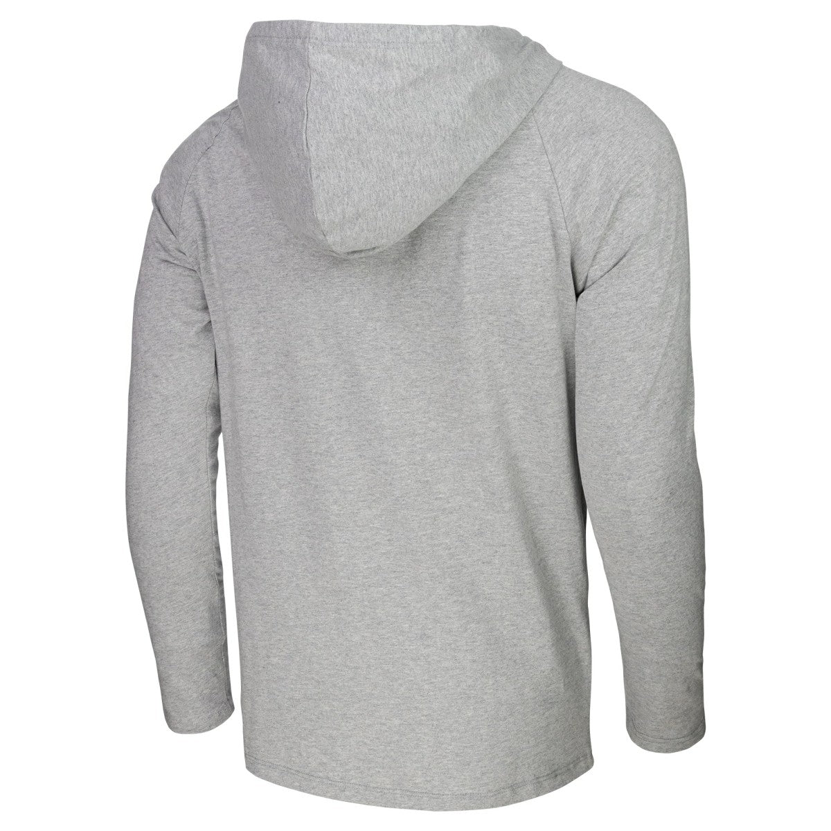 NBA - Los Angeles Lakers Stadium Essentials Atrium Raglan Long Sleeve Hoodie T-Shirt - Heather Gray
