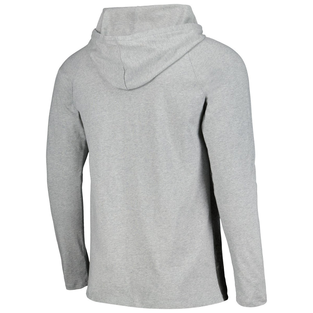 NBA - San Antonio Spurs Stadium Essentials Atrium Raglan Long Sleeve Hoodie T-Shirt - Heather Gray