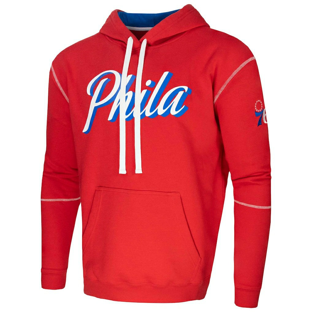 NBA - Philadelphia 76ers Stadium Essentials Monument Pullover Hoodie - Red