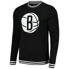 NBA - Brooklyn Nets Stadium Essentials Club Level Pullover Sweatshirt - Black