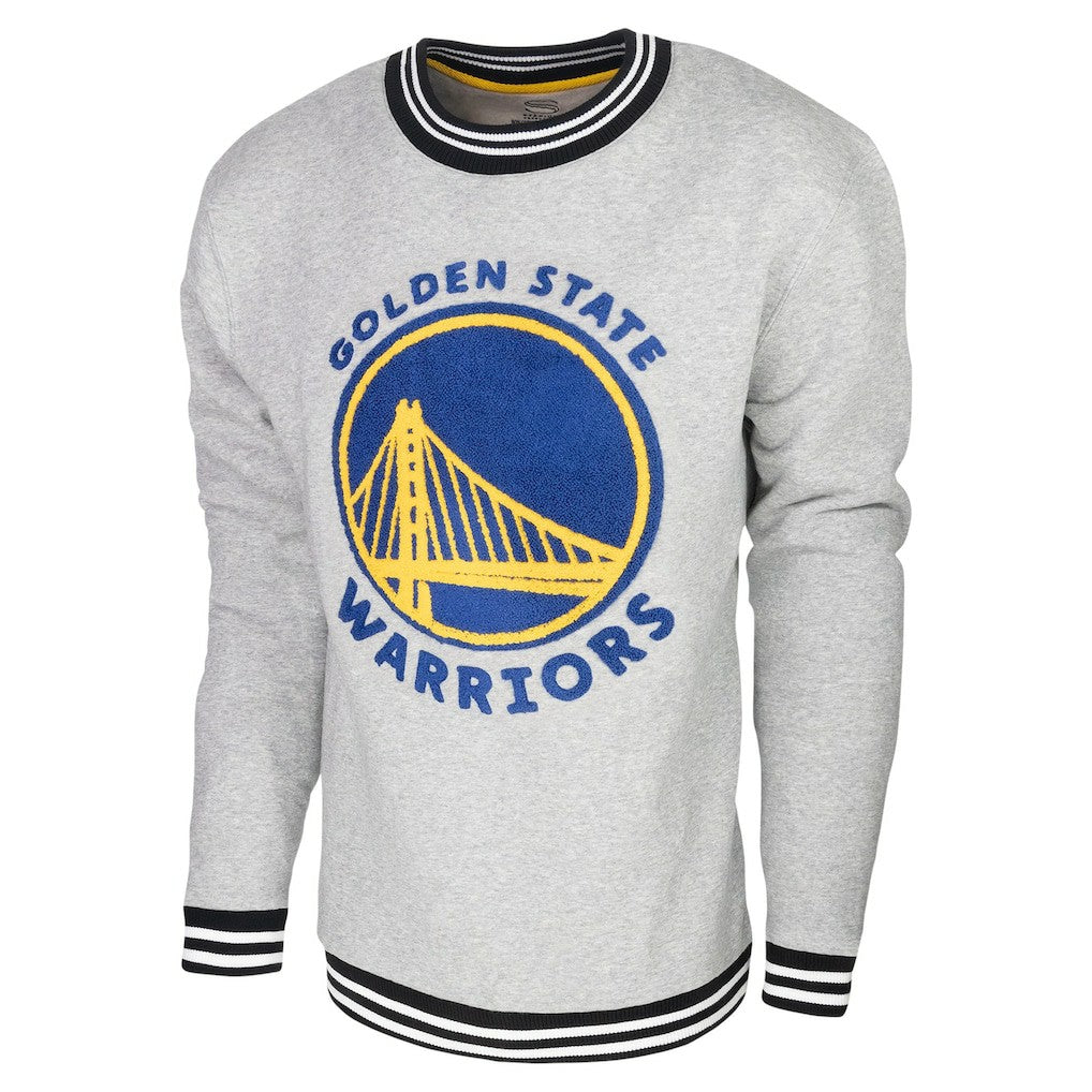 NBA - Golden State Warriors Stadium Essentials Club Level Pullover Sweatshirt - Heather Gray