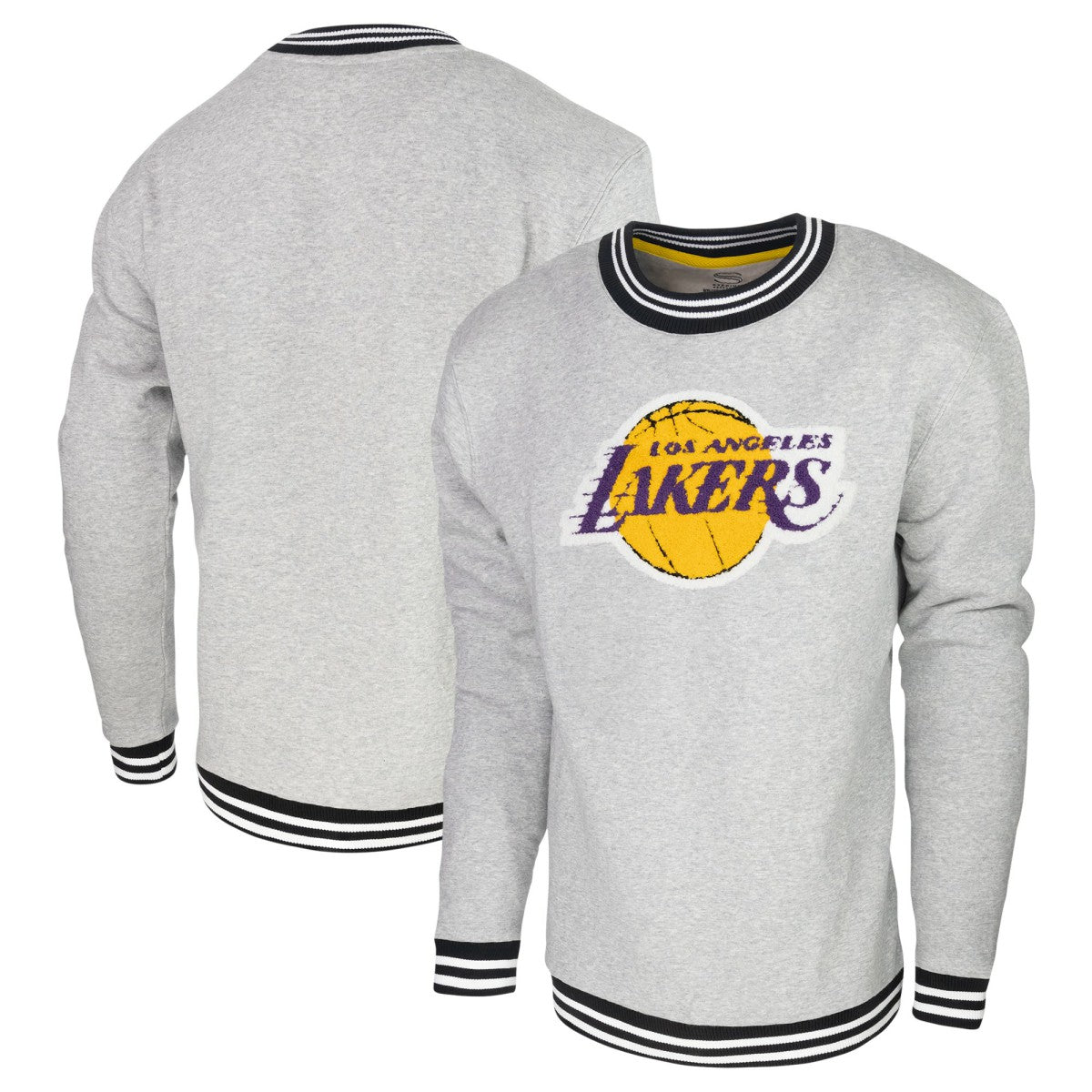 NBA - Los Angeles Lakers Stadium Essentials Club Level Pullover Sweatshirt - Heather Gray