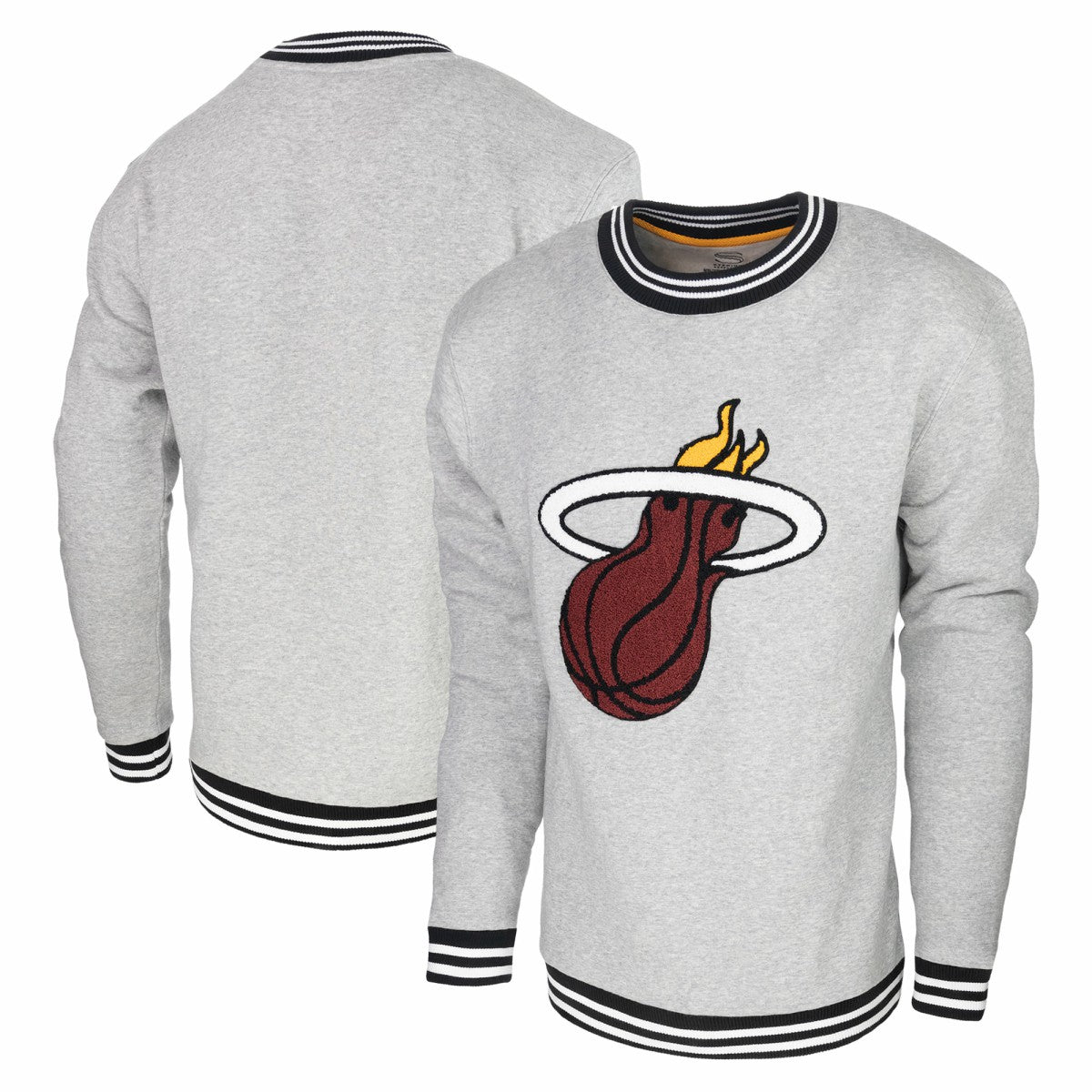NBA - Miami Heat Stadium Essentials Club Level Pullover Sweatshirt - Heather Gray
