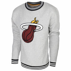 NBA - Miami Heat Stadium Essentials Club Level Pullover Sweatshirt - Heather Gray