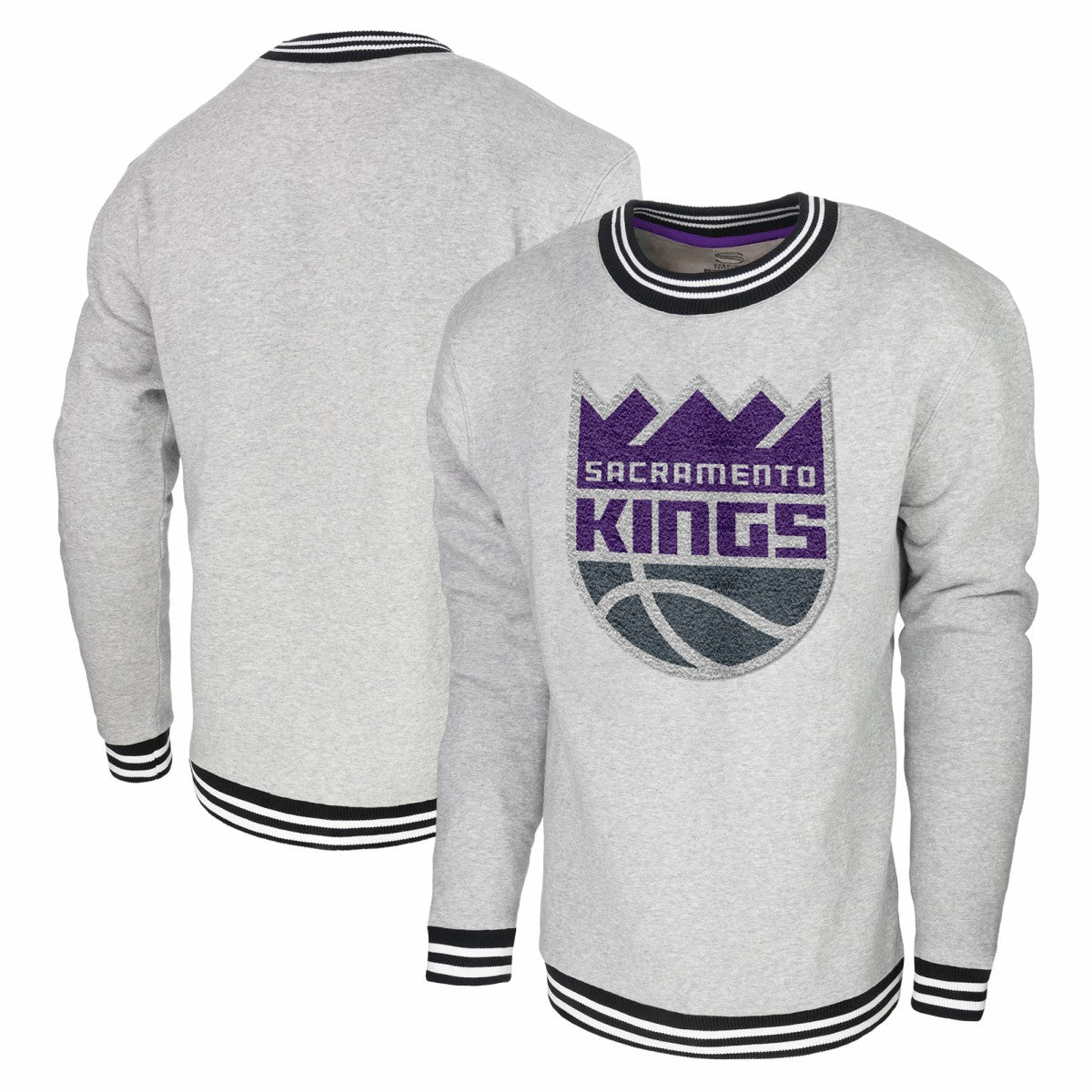 NBA - Sacramento Kings Stadium Essentials Club Level Pullover Sweatshirt - Heather Gray