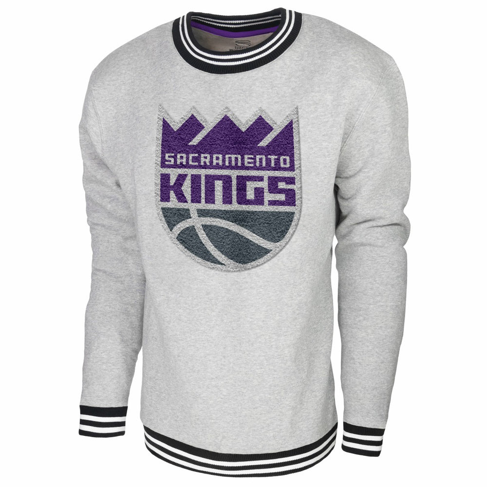 NBA - Sacramento Kings Stadium Essentials Club Level Pullover Sweatshirt - Heather Gray